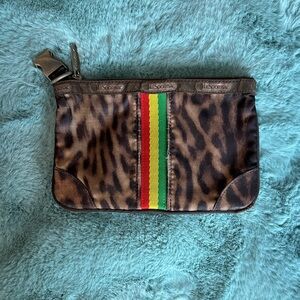L.A.M.B. x LeSportsac Leopard Print Pouch
